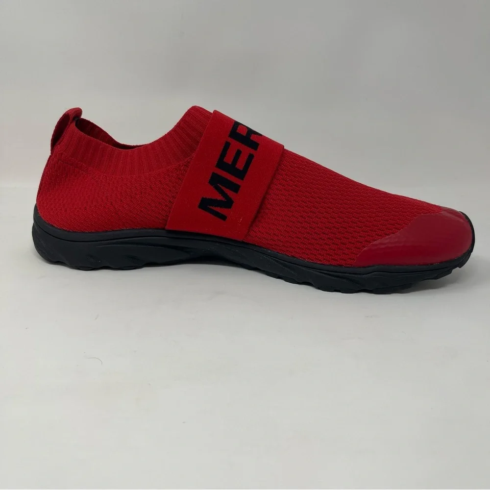Merrell Red Slip-On Sneakers Men’s 11.5 | Lightweight Comfort Walking Shoes | NW